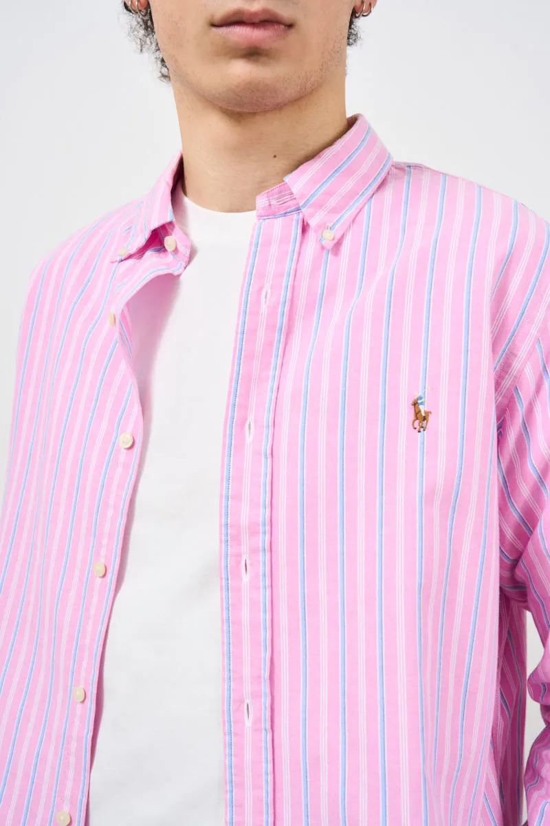 Polo camicia uomo Pony a righe