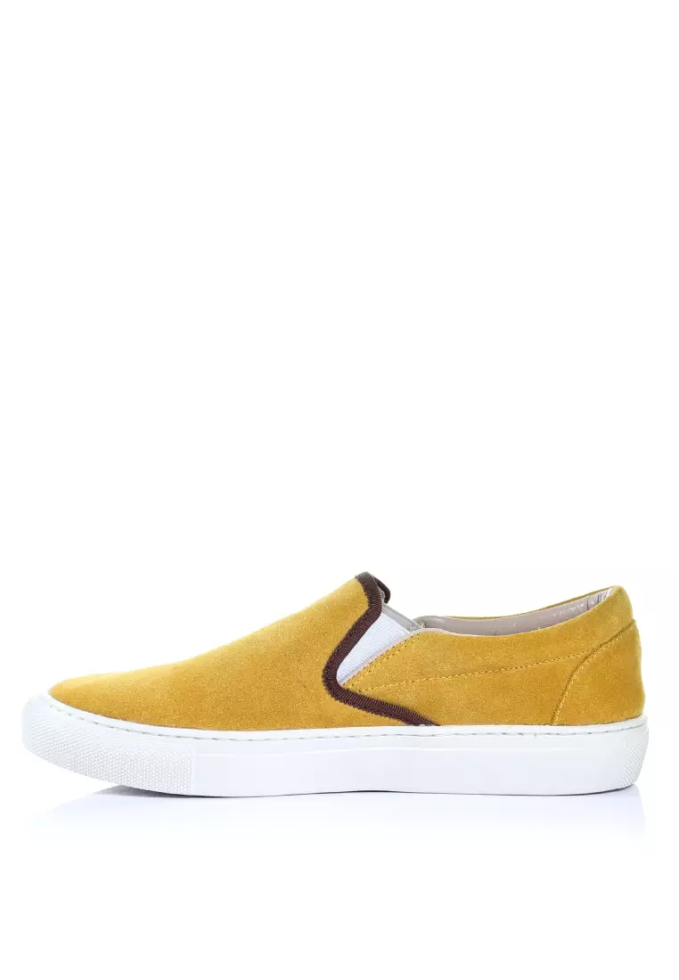 PRODUIT PARFAIT Suede Slip On Sneaker