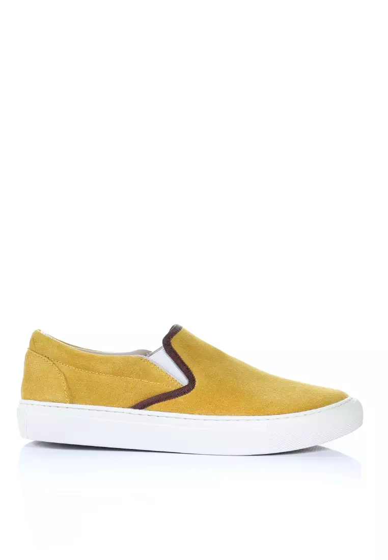 PRODUIT PARFAIT Suede Slip On Sneaker