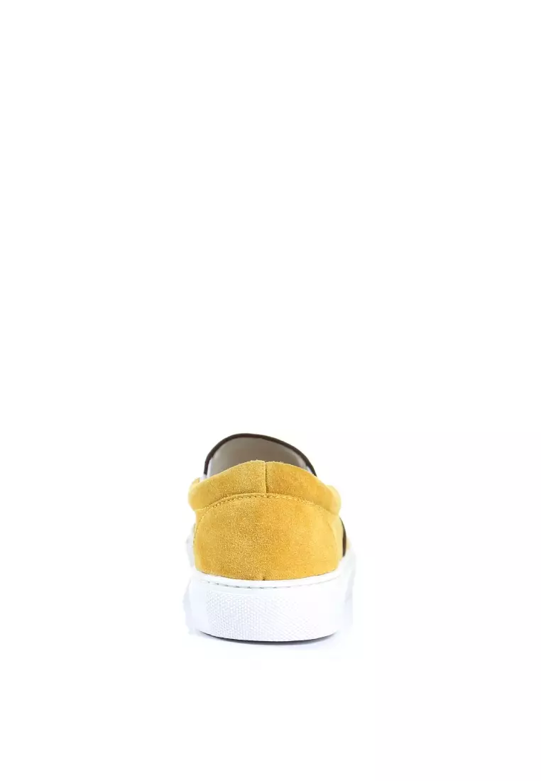 PRODUIT PARFAIT Suede Slip On Sneaker