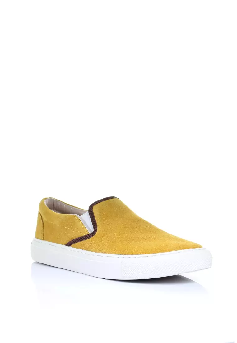 PRODUIT PARFAIT Suede Slip On Sneaker