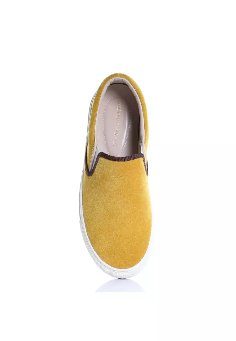 PRODUIT PARFAIT Suede Slip On Sneaker