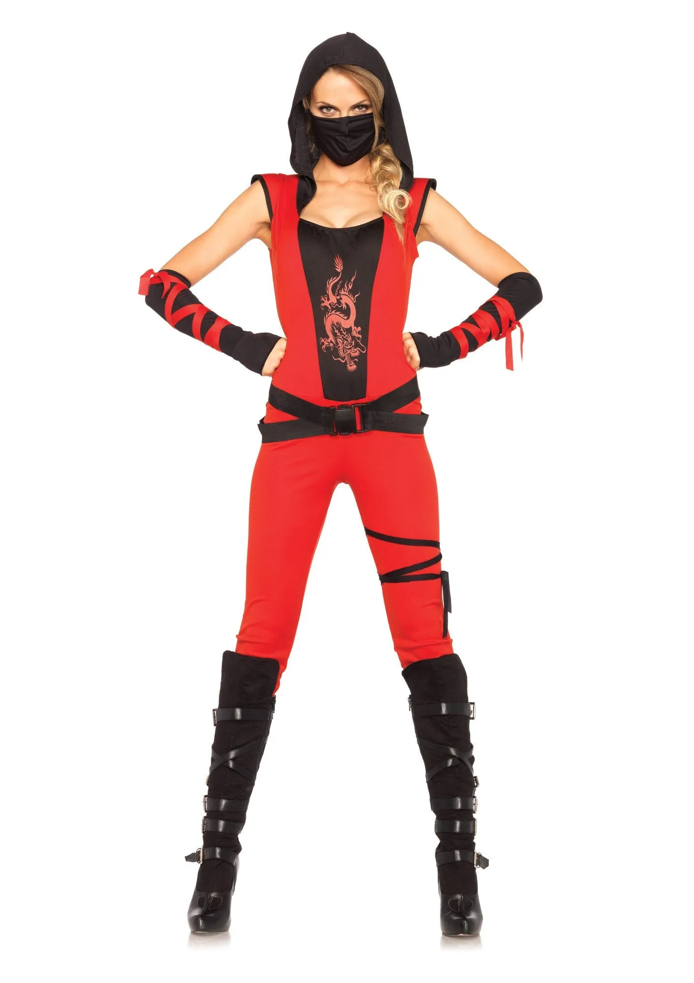 Red Ninja Assassin Costume