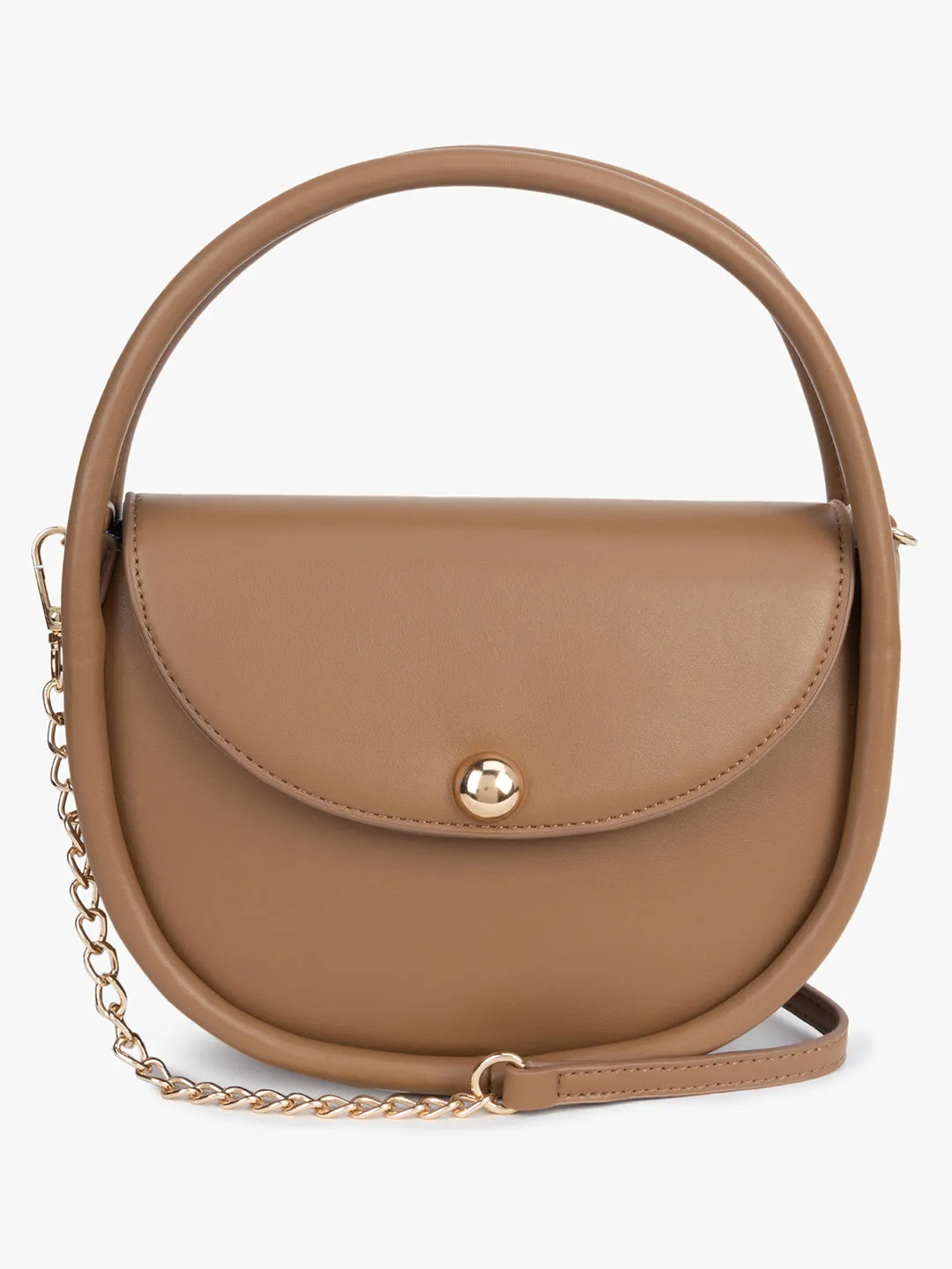 Round And Refined Chic Handbag