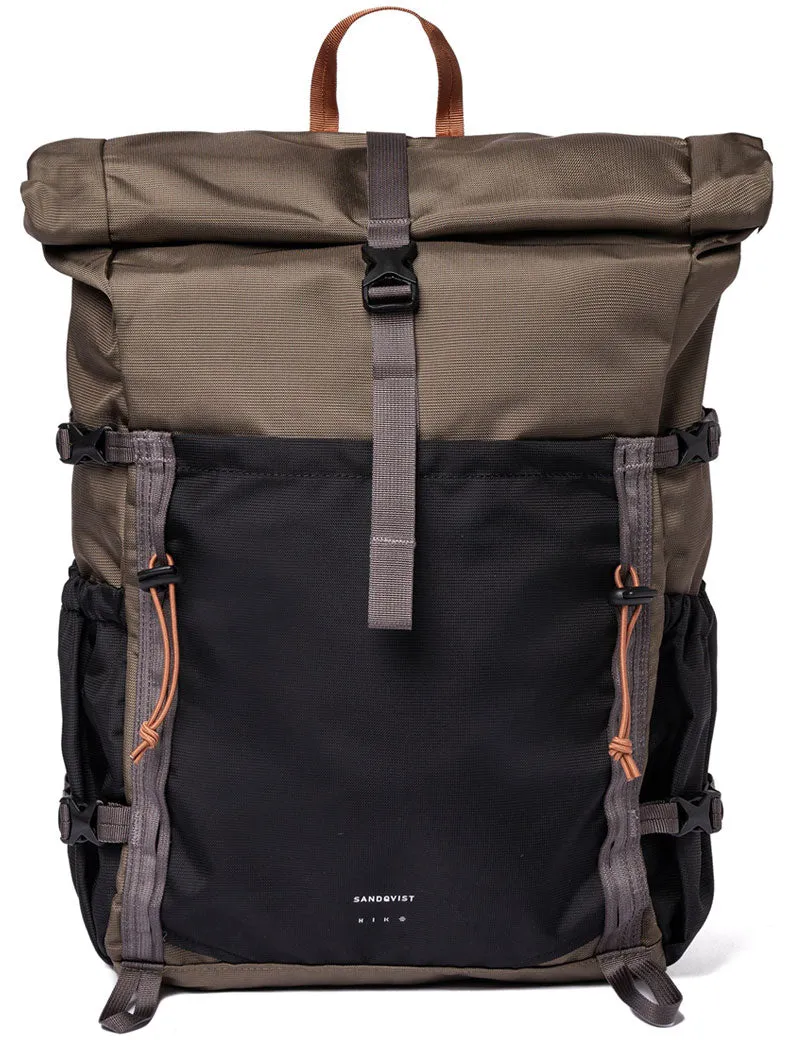 Sandqvist Forest Hike Backpack Multi Trekk Multi Brown