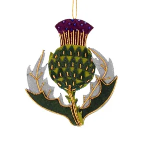 Scottish Thistle Ornament