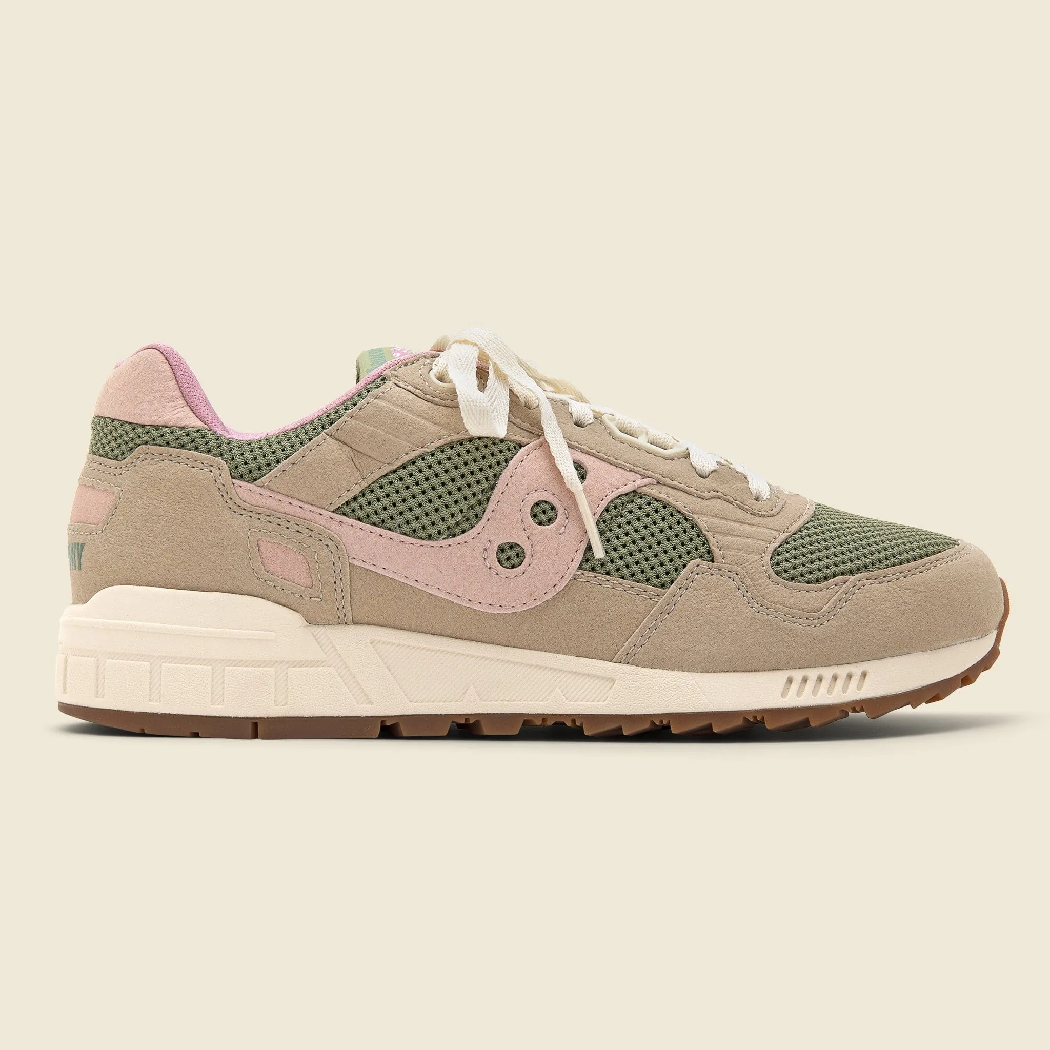 Shadow 5000 Mushroom Sneaker - Tan/Green/Pink