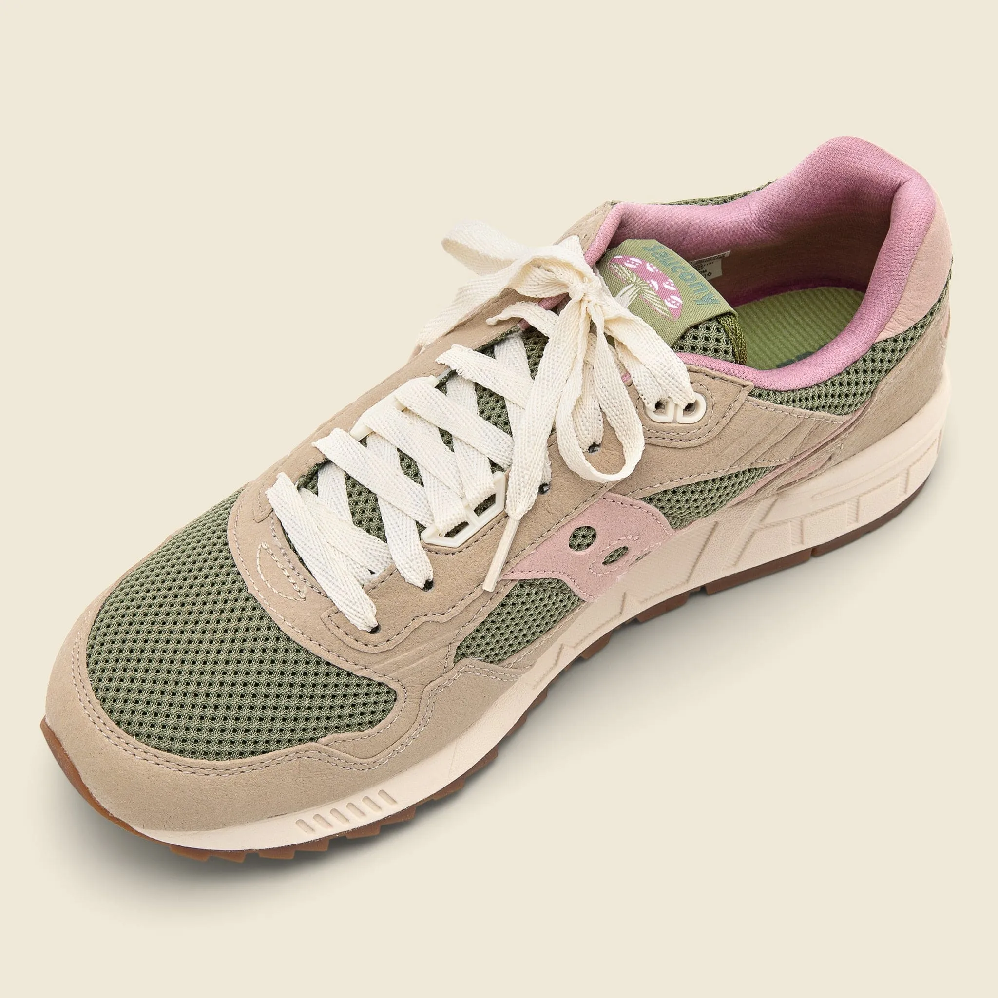 Shadow 5000 Mushroom Sneaker - Tan/Green/Pink