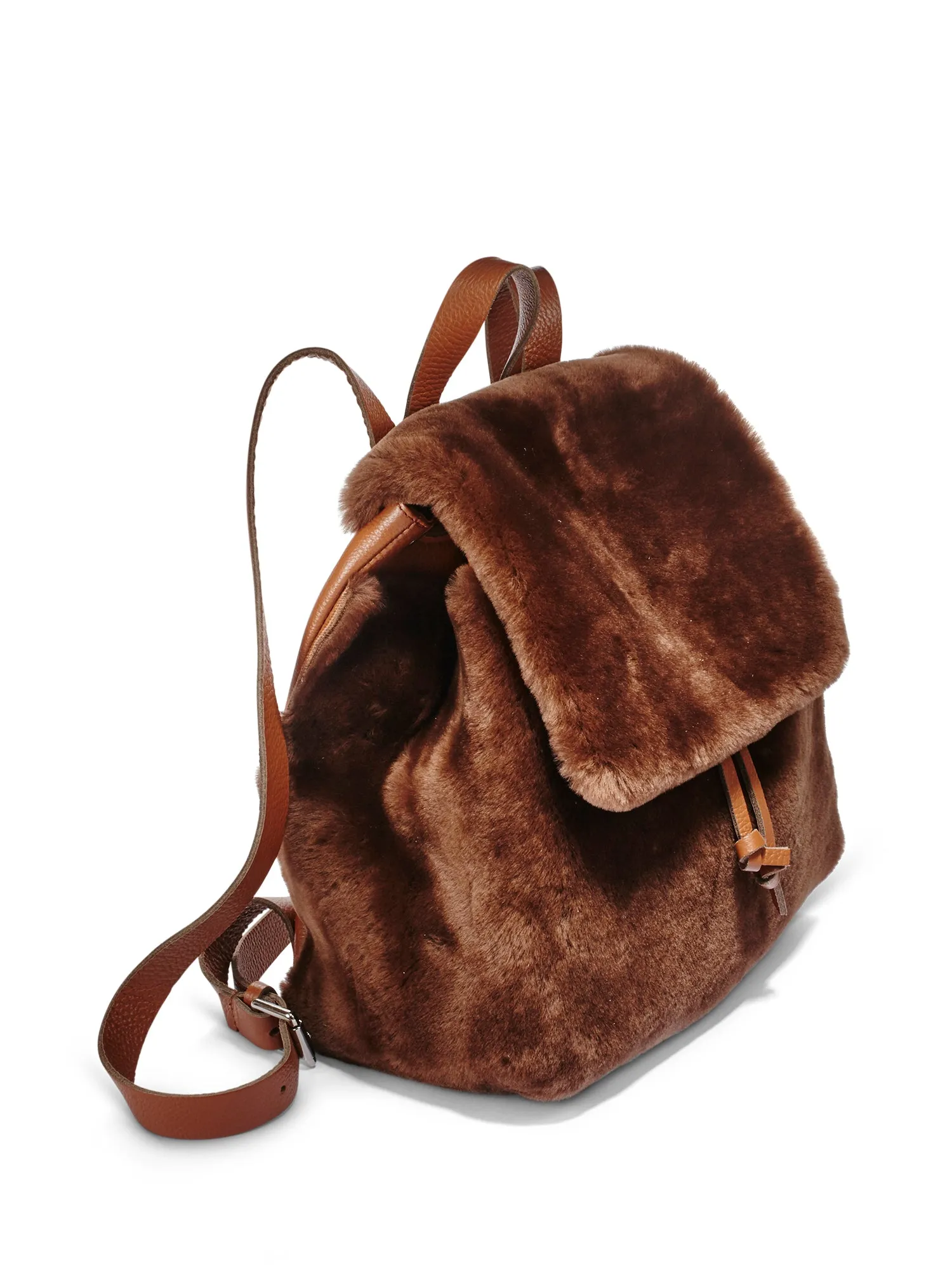 Shearling Backpack