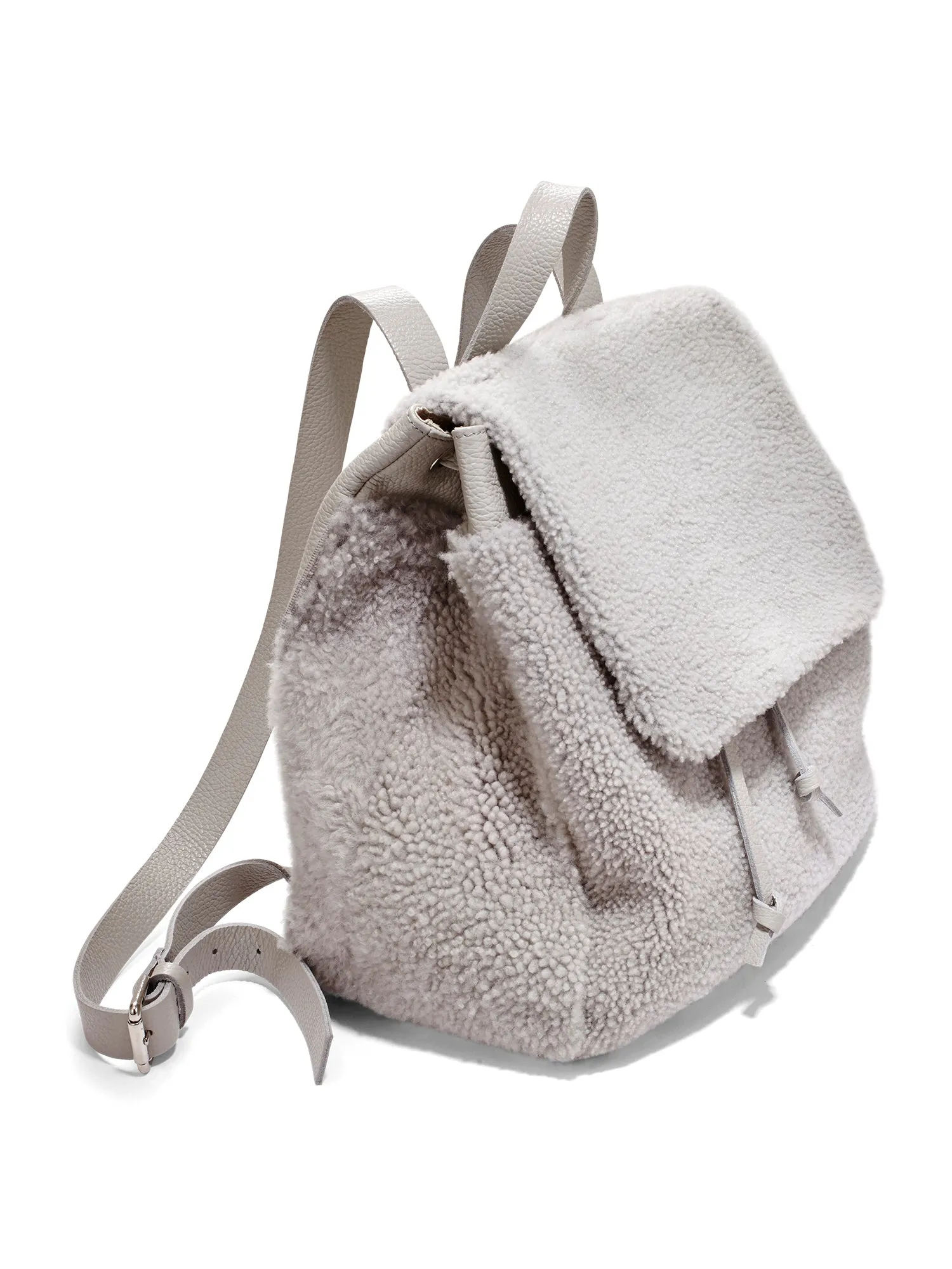 Shearling Backpack