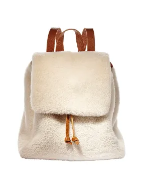 Shearling Backpack