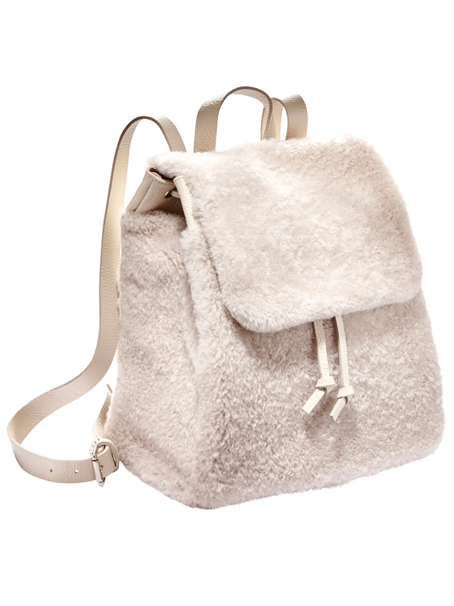 Shearling Backpack