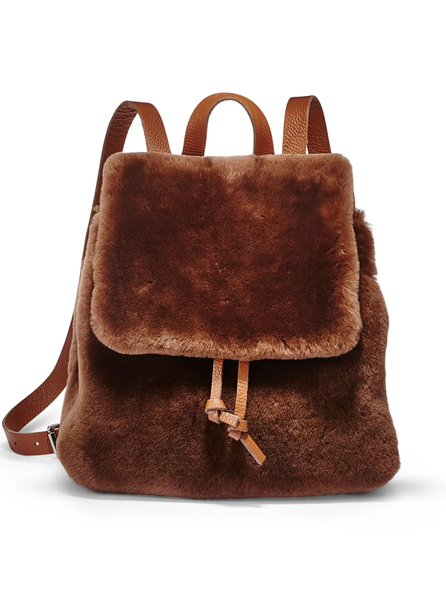 Shearling Backpack