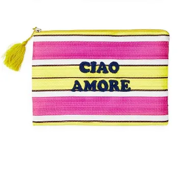 STRIPE MESSAGE POUCH