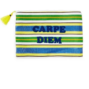 STRIPE MESSAGE POUCH