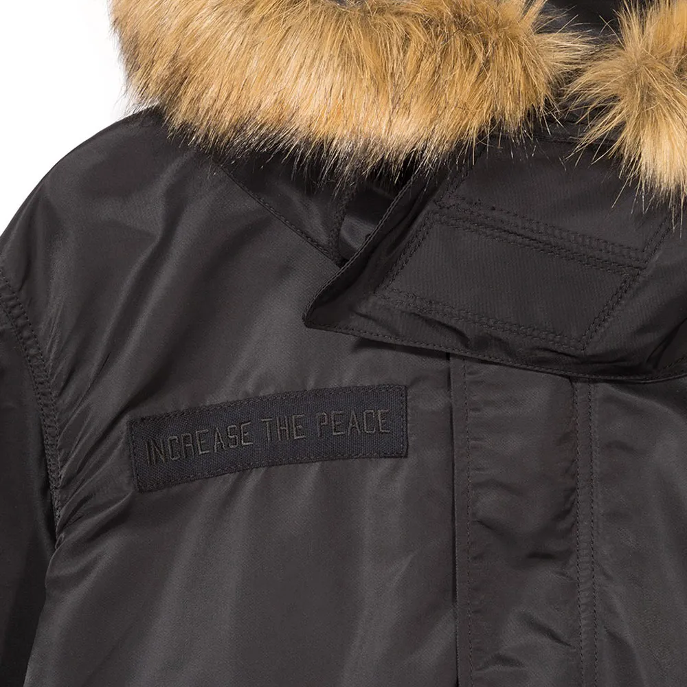 Stussy Alpha Industries M-51 Fishtail Parka Black