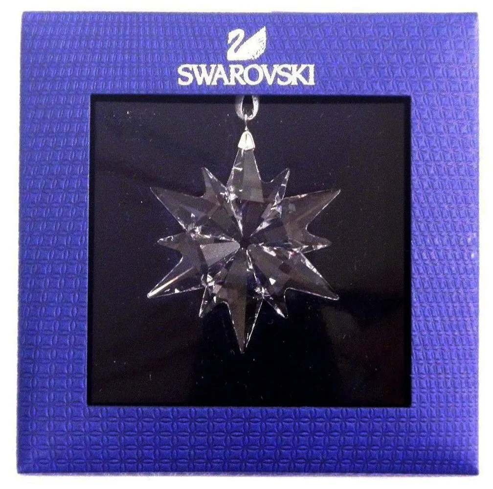 Swarovski Clear Crystal Christmas Ornament LITTLE STAR 2017 #5257592