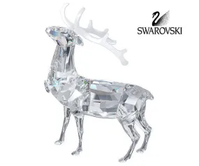 Swarovski Crystal Figurine CHRISTMAS STAG #1133076