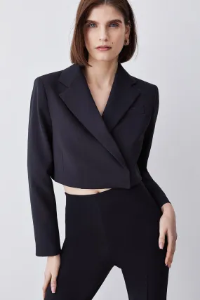 Tailored Cropped Blazer | Karen Millen