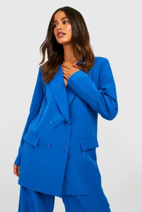 Tailored Double Breasted Oversized Blazer