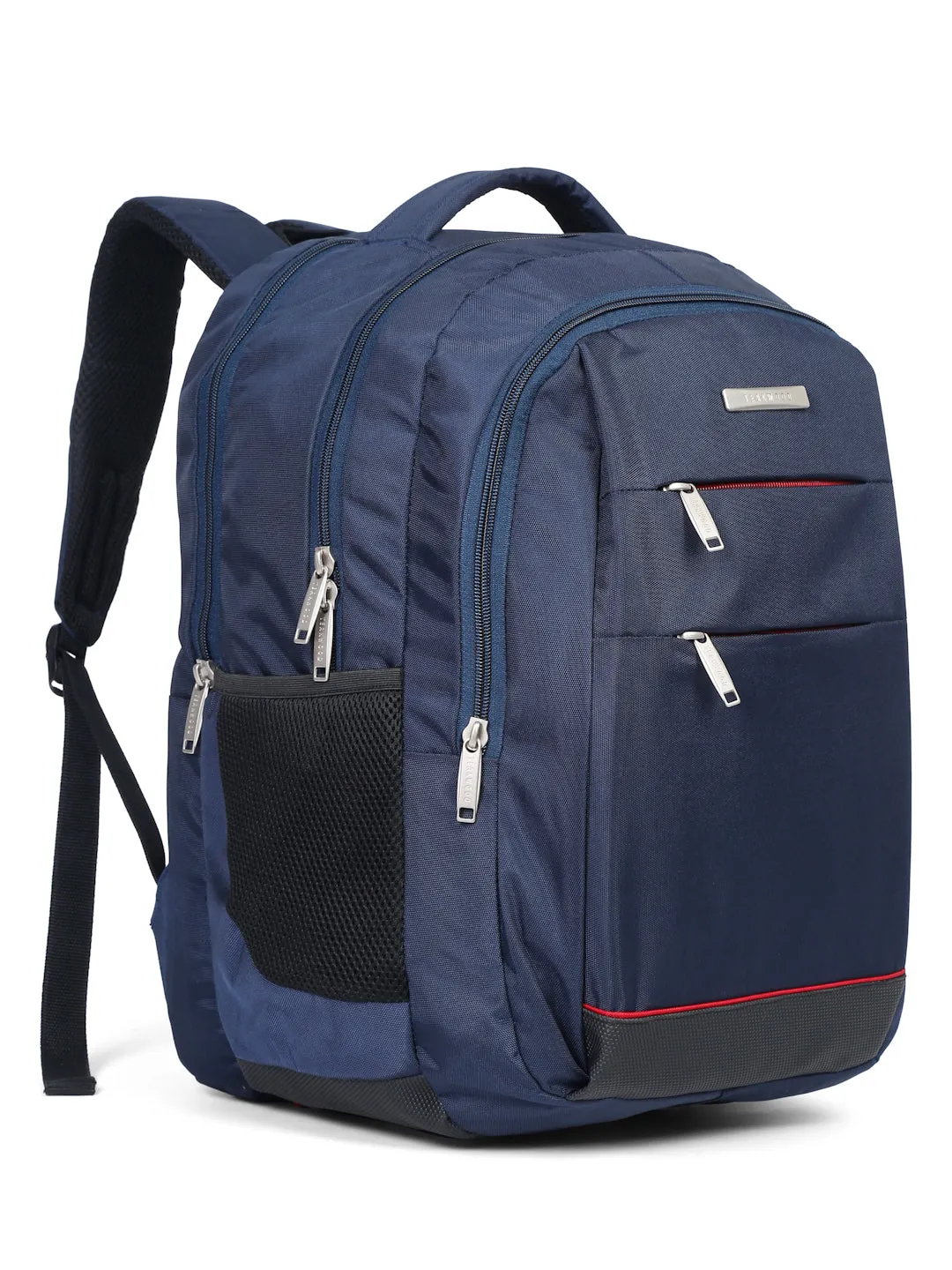 Teakwood Genuine Polyester Backpack - Navy Blue