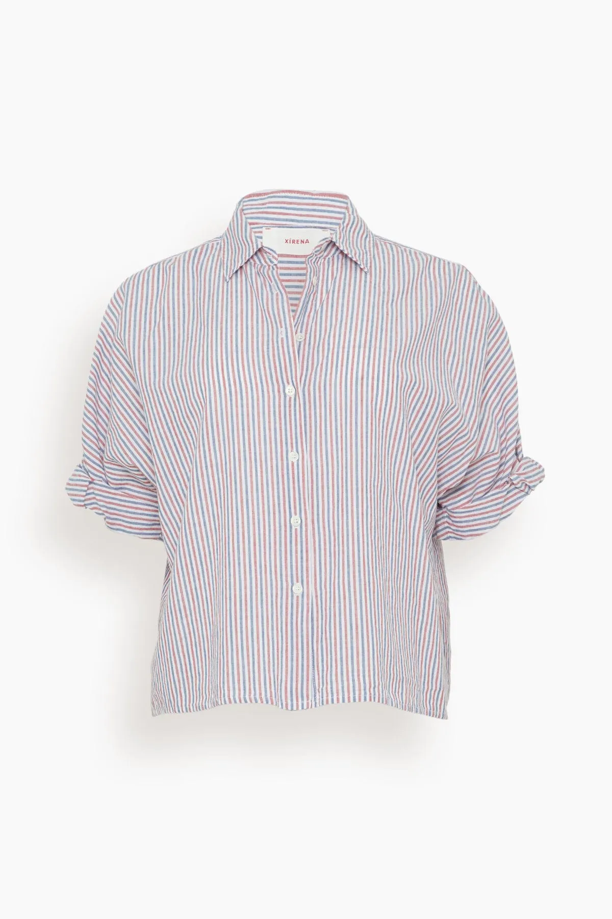 Teddy Shirt in Firework Stripe