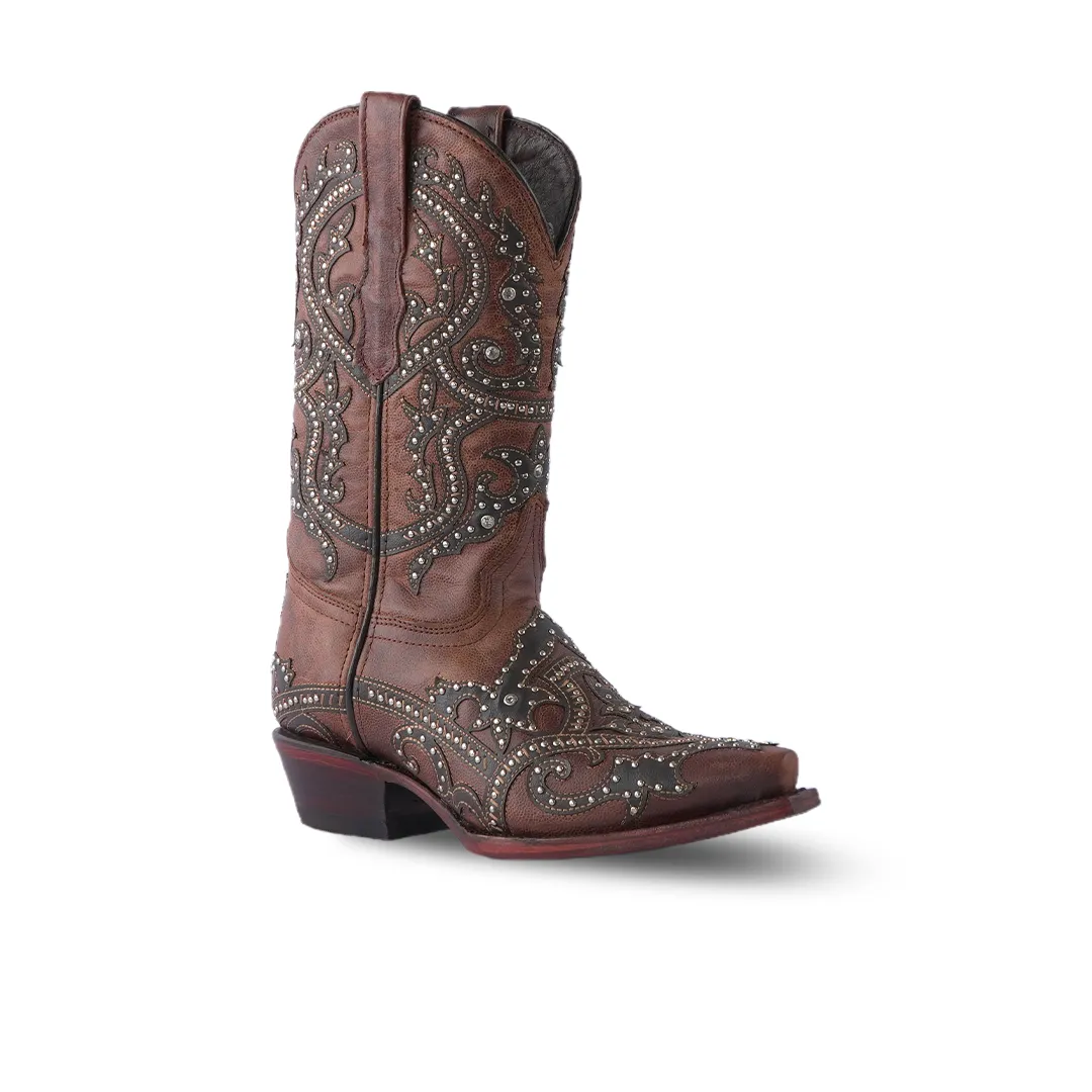 Texas Country Womens Western Boot Cater Tabaco E752