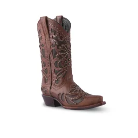 Texas Country Womens Western Boot Cater Tabaco E755