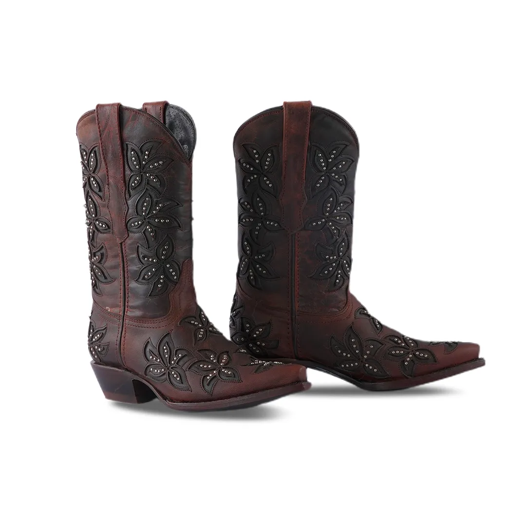 Texas Country Womens Western Boot Isabella Ladrillo E736