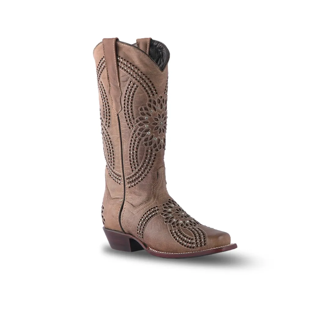 Texas Country Womens Western Boot Sierra Paja E749