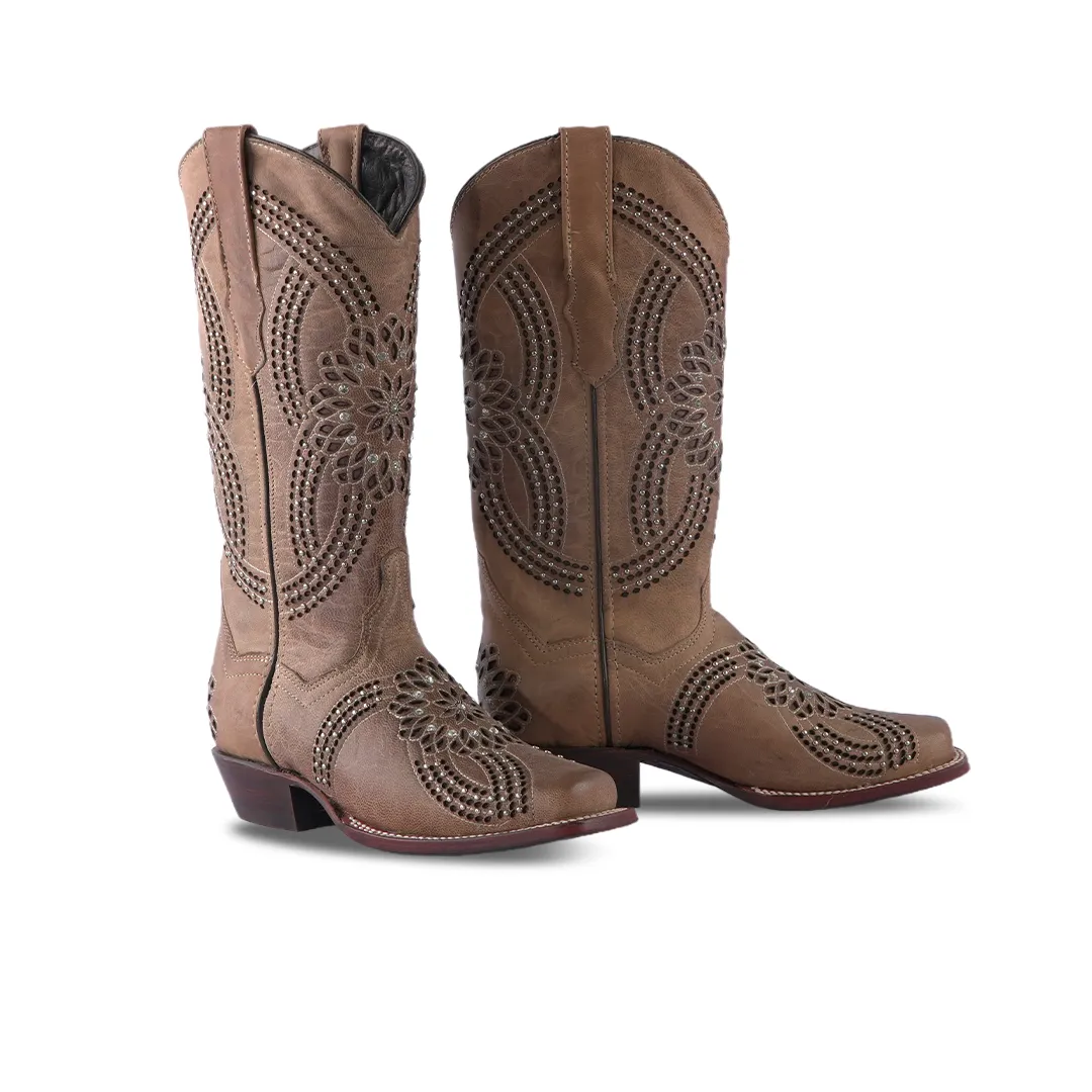 Texas Country Womens Western Boot Sierra Paja E749