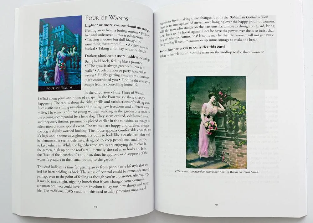 The Bohemian Gothic Tarot companion book