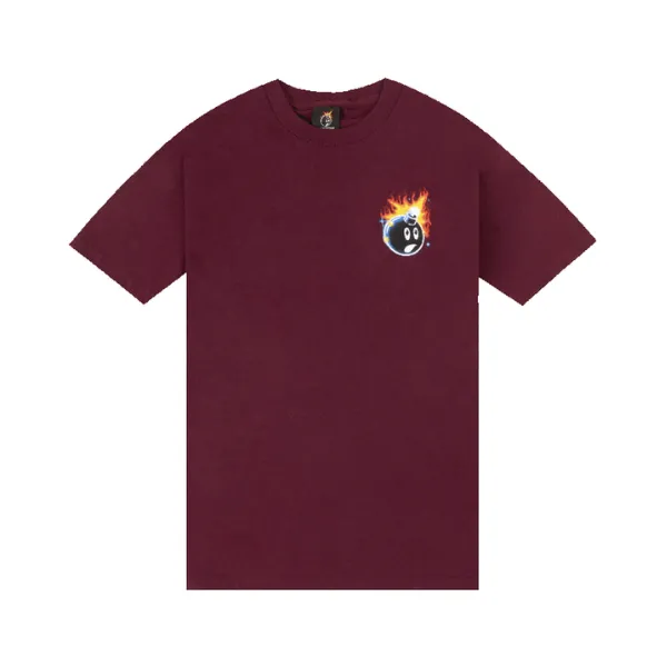 The Hundreds Airbrush Adam T-Shirt - Burgundy