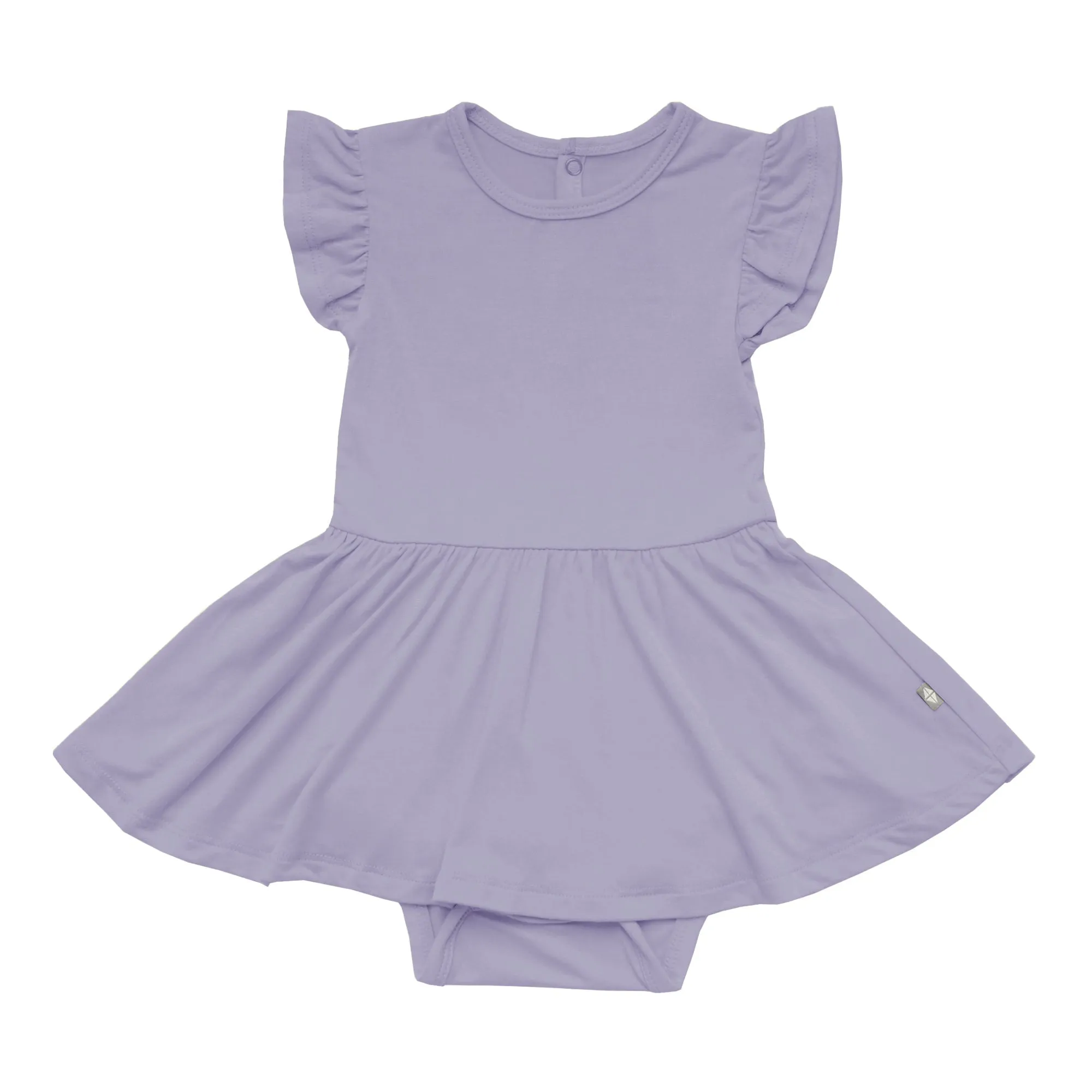 Twirl Bodysuit Dress in Taro