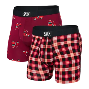 ULTRA SOFT BOXER BRIEF CHRISTMAS 2PK