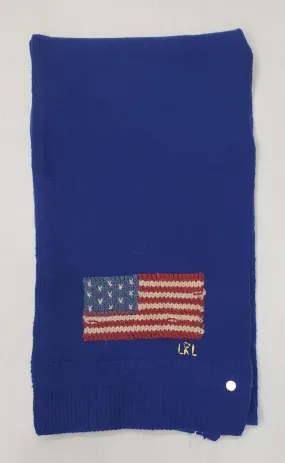 Vintage  Polo Ralph Lauren Royal Blue Scarf