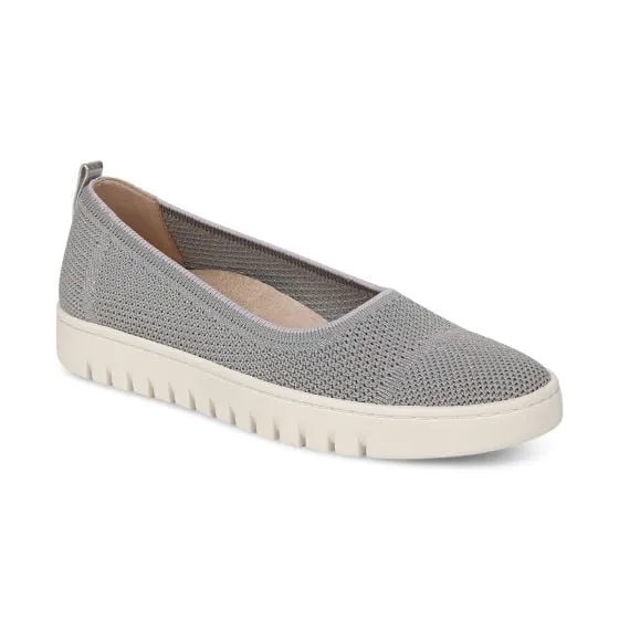 Vionic Women’s Up Skimmer Slip On Shoes-Light Grey