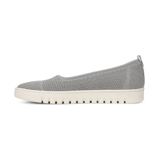 Vionic Women’s Up Skimmer Slip On Shoes-Light Grey