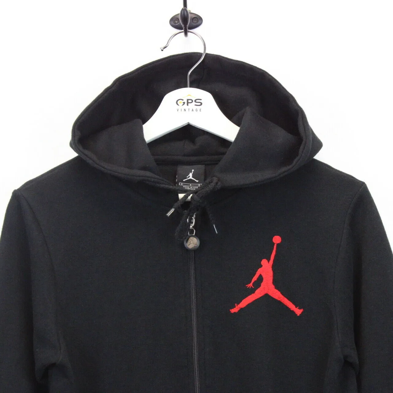 Womens AIR JORDAN 00s Hoodie Black | Small