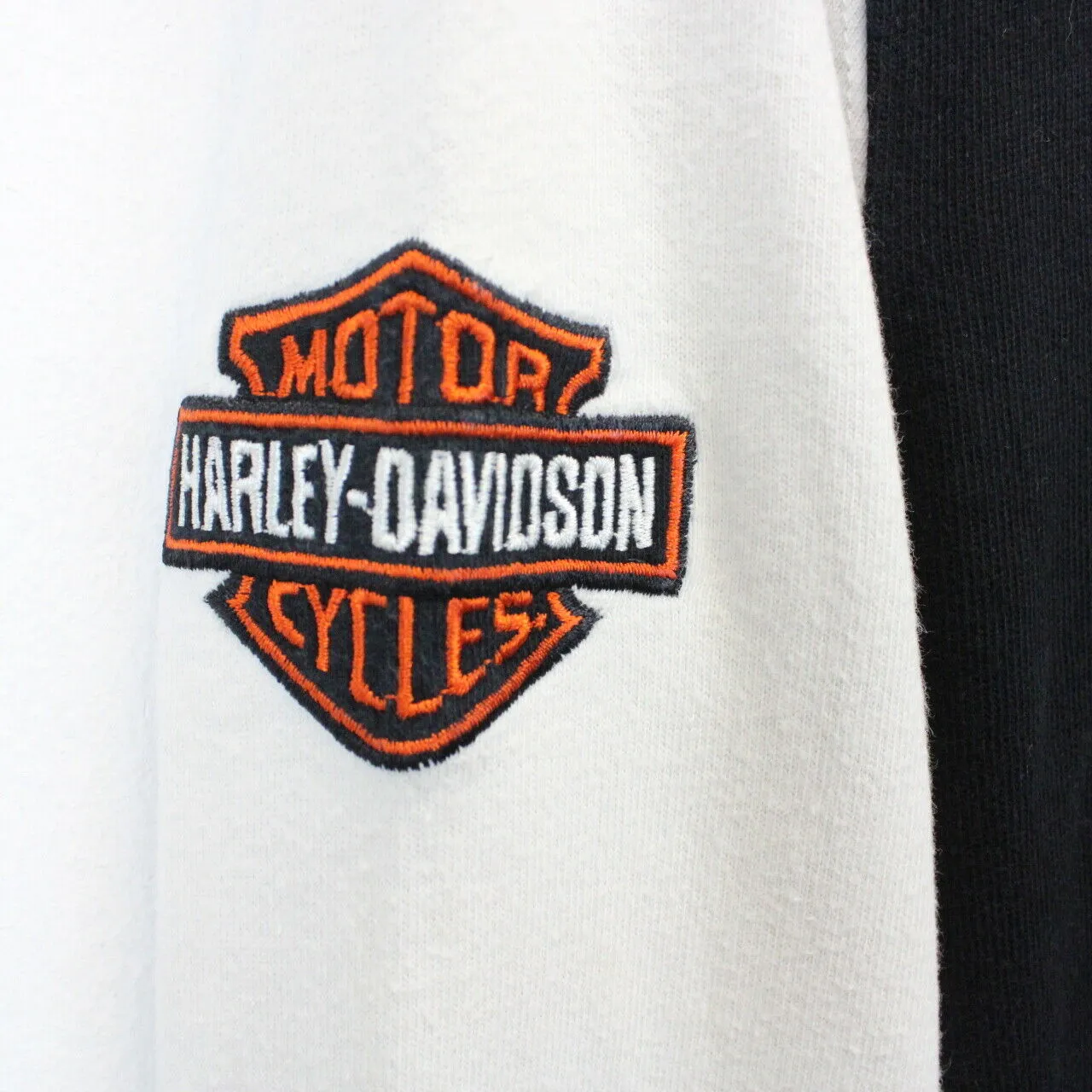 Womens HARLEY DAVIDSON 00s Hoodie Black | Large