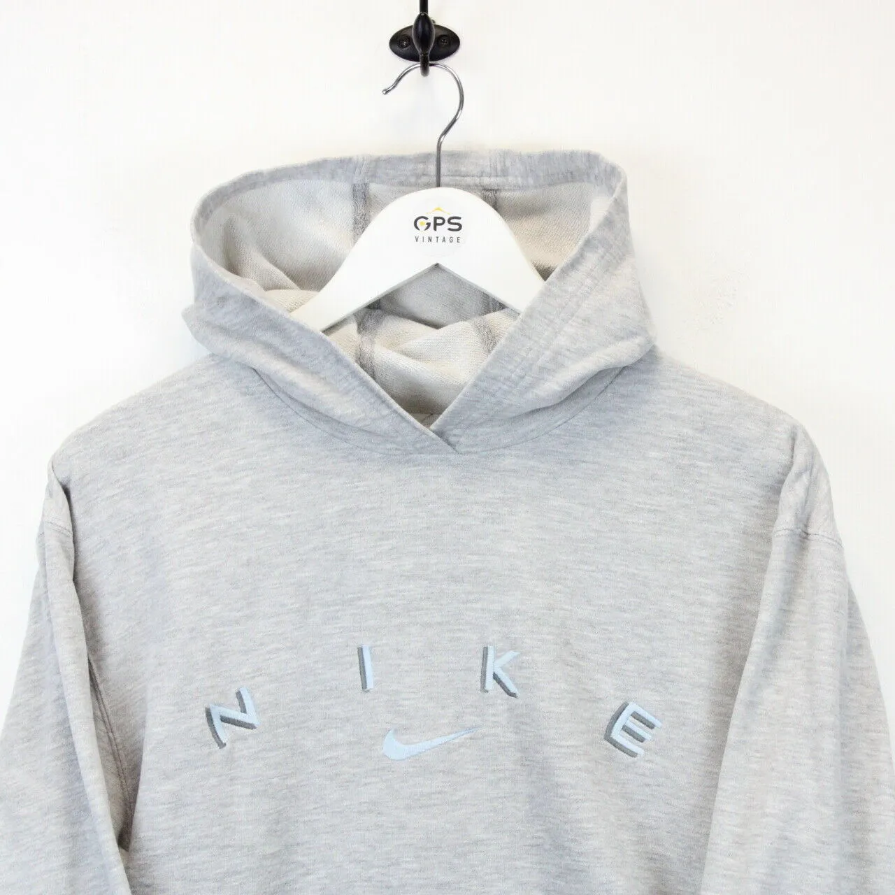 Womens NIKE 90s Hoodie Grey | Small