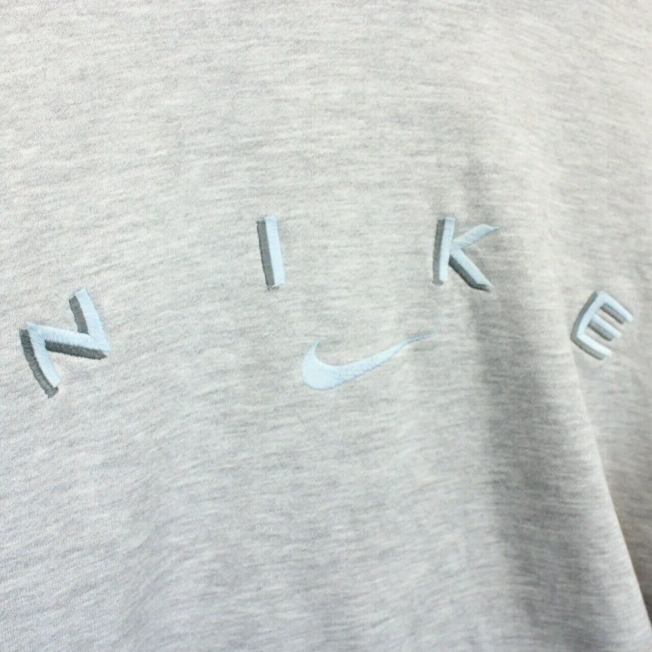 Womens NIKE 90s Hoodie Grey | Small