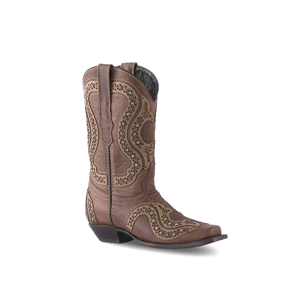 Women's Western Boot Sierra Orix Square Toe E717-1