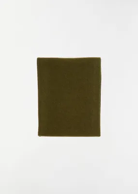 Wool Scarf — Moss